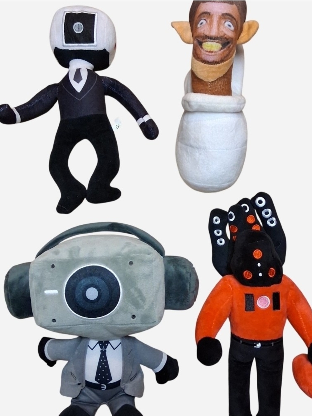 Skibidi Toilet Plush Bundle